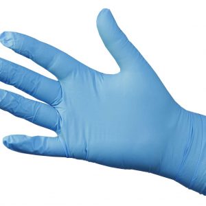 Blue Nitrile Gloves (100)
